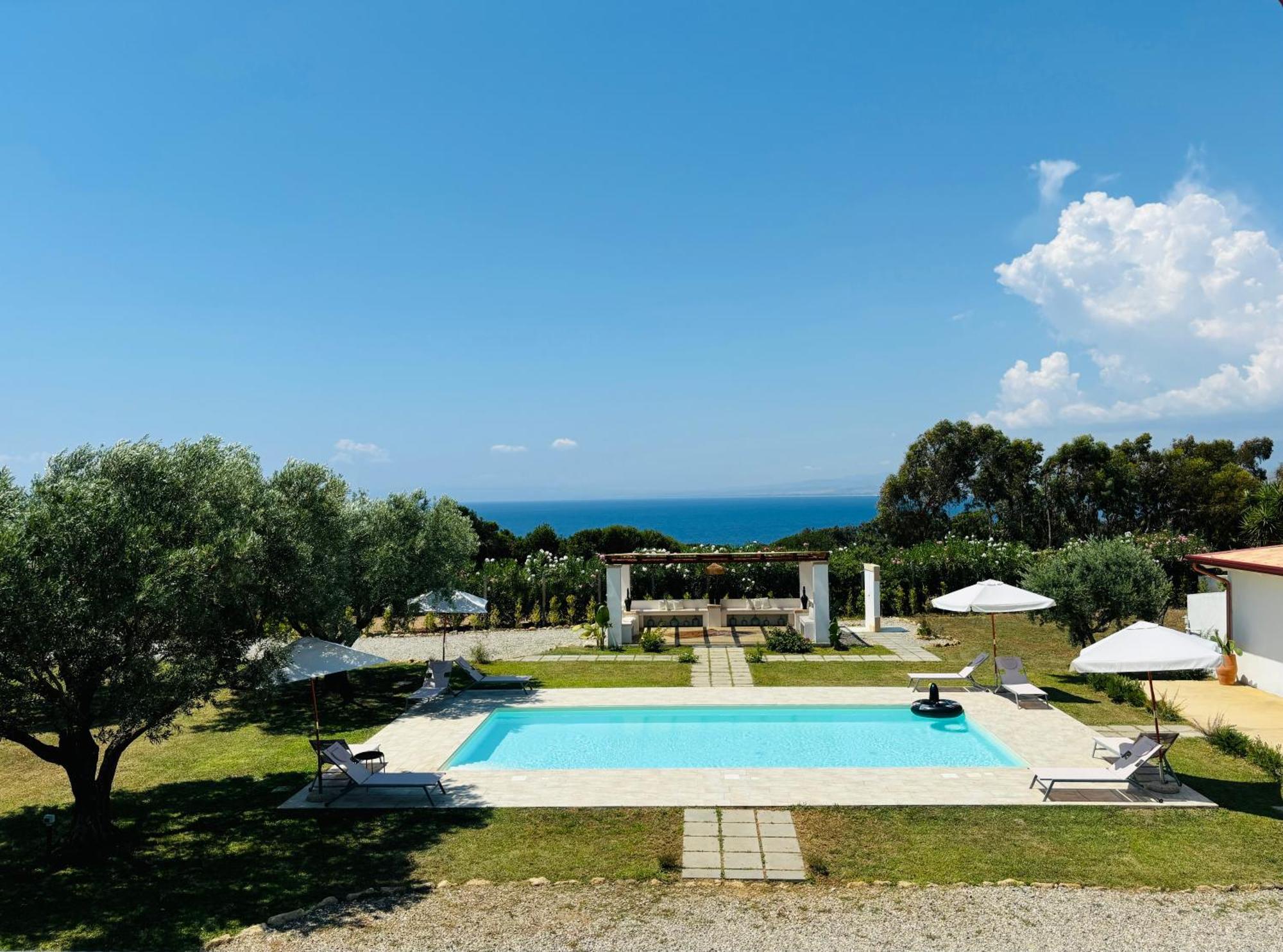 مبيت وإفطار لا كاستيلا Relais Ruggiero المظهر الخارجي الصورة